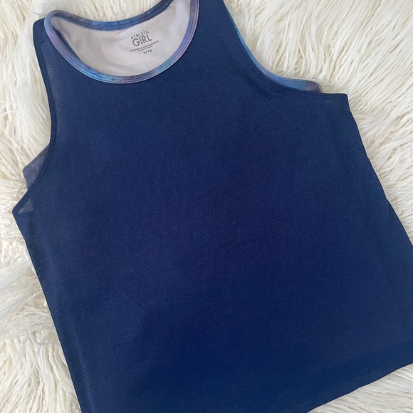 Athleta Other - Athlete Girl "Tank in Double Galaxy Purple & Blues" NWOT